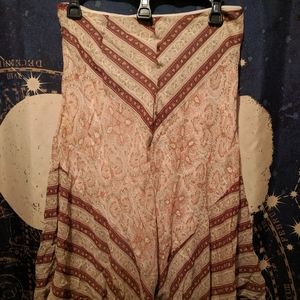 90's The Limited Silk Skirt